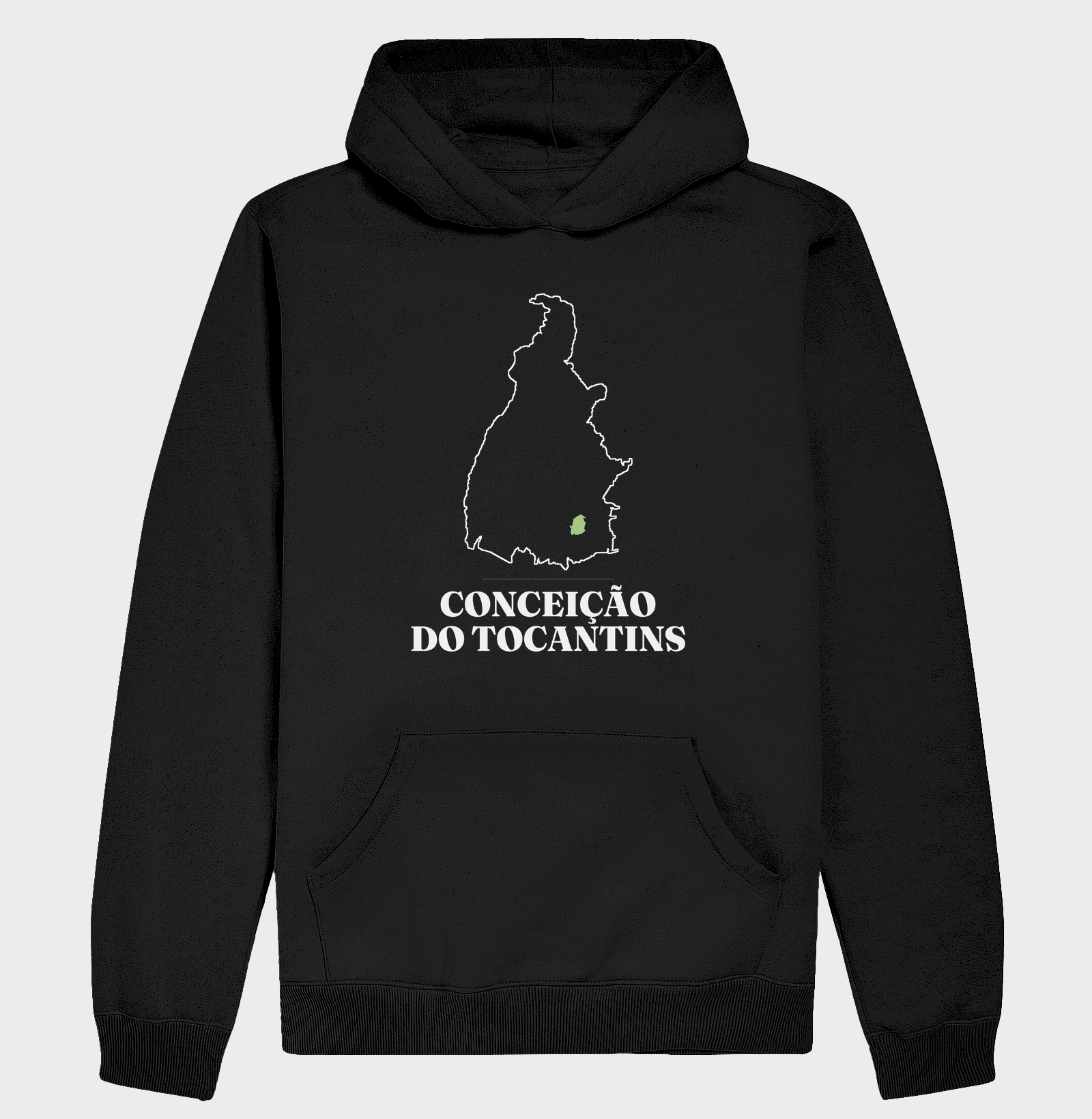 Conceição do Tocantins | Traço TO - Hoodie Moletom