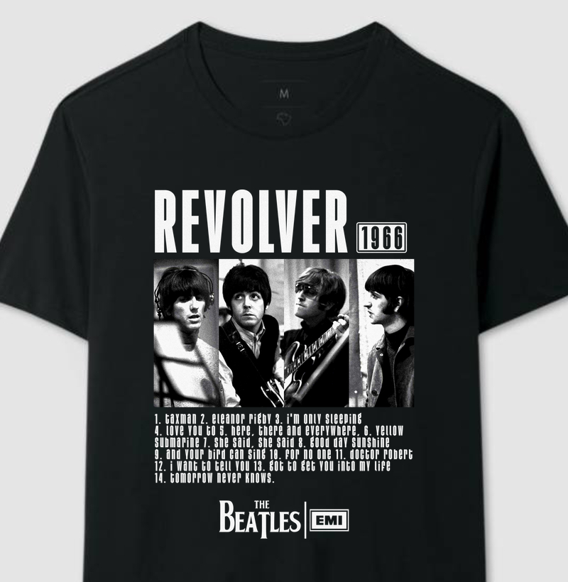 Camiseta Revolver In Studio