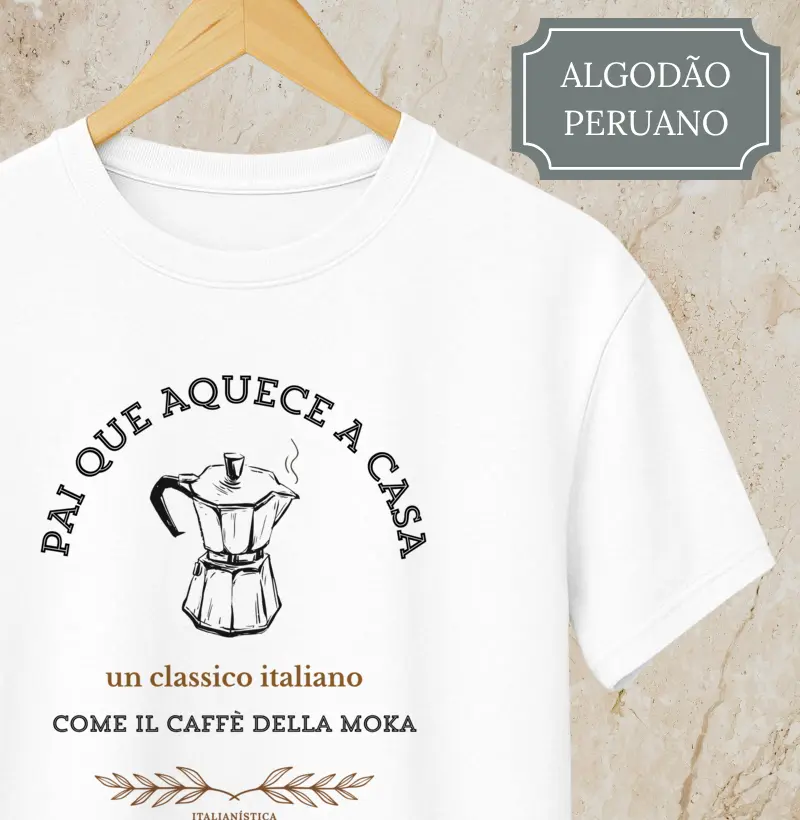 Pai que aquece a casa