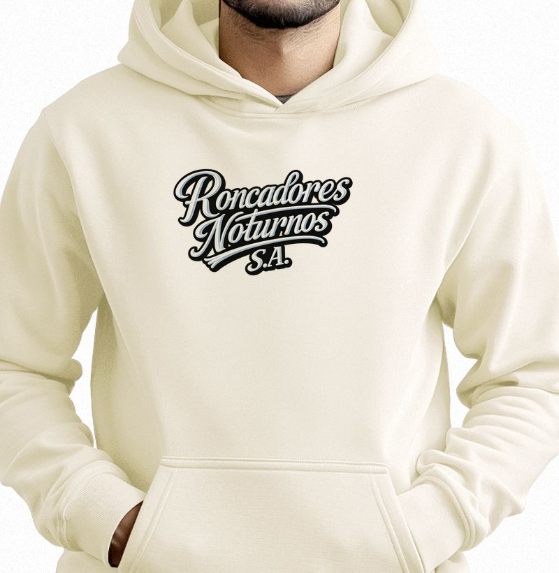 Hoodie moletom Roncadores noturnos S.A. - Algodão Premium