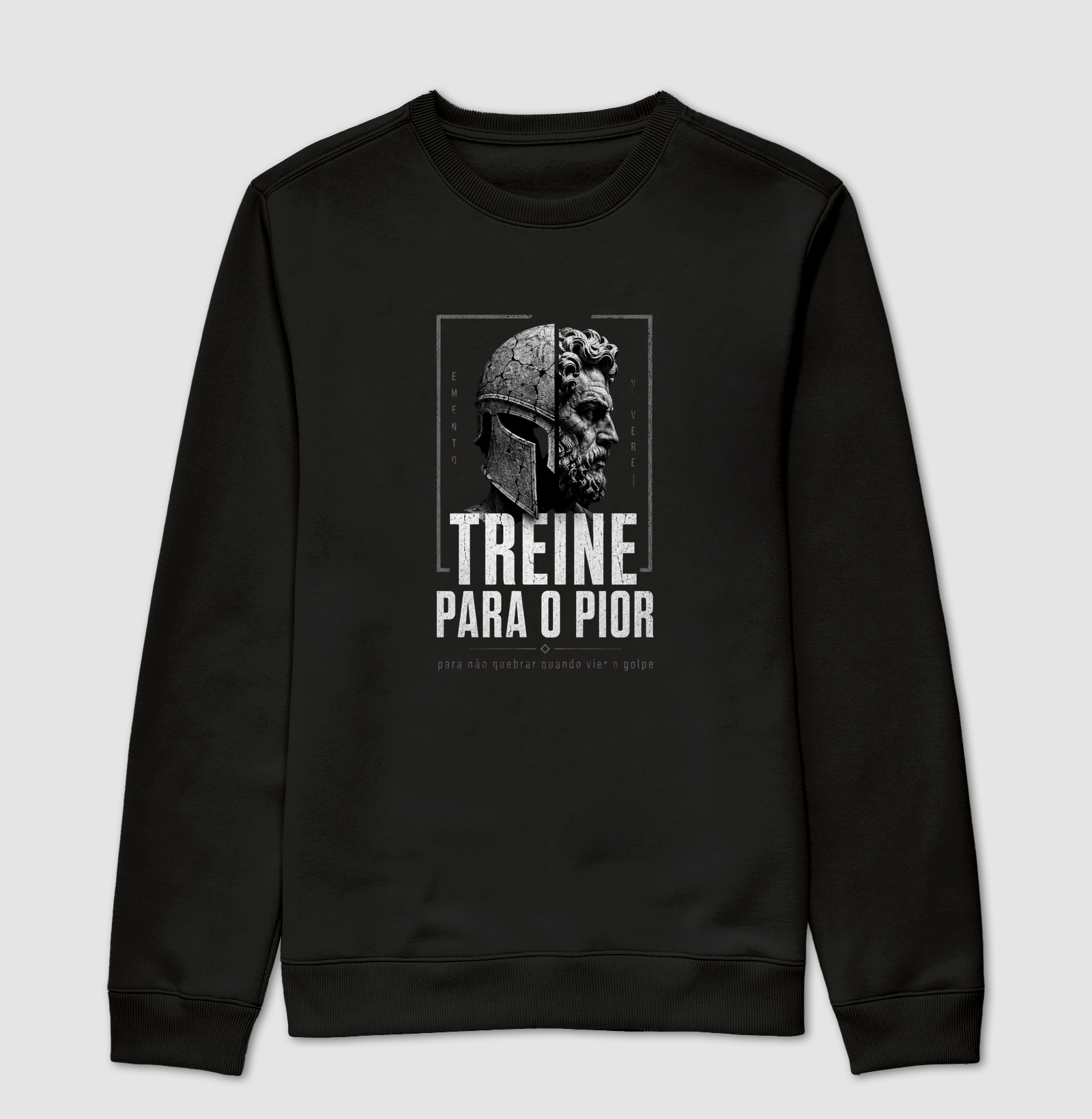 Treine Para o Pior - Suéter Moletom