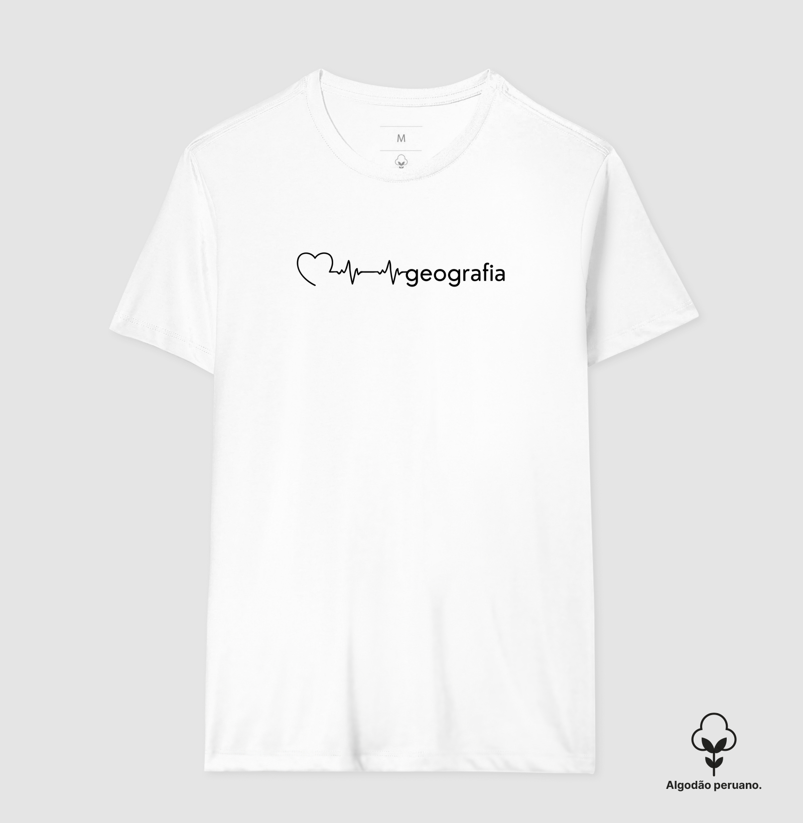 Práxis Camiseta Algodão Peruano Geografia III
