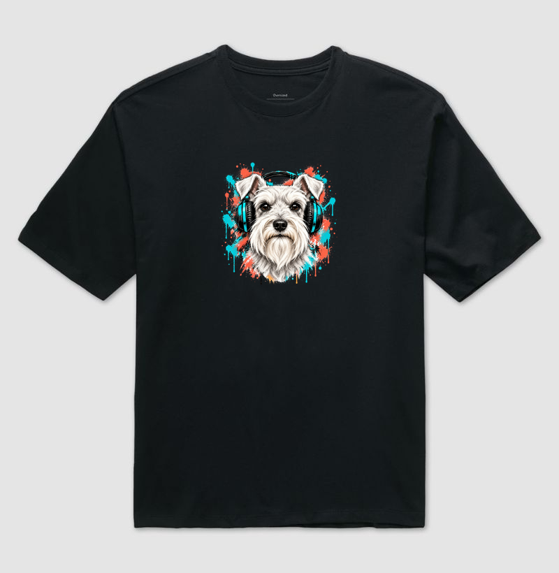 Schnauzer Urbano - Camiseta Oversized