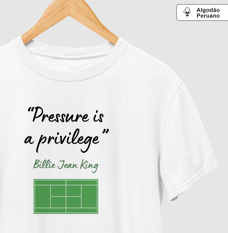 Pressure is a privilege