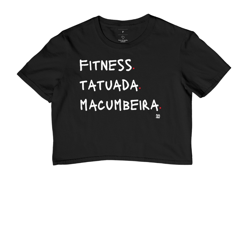 Cropped Fitness, Tatuada & Macumbeira Colors Maria Patuá - Cropped