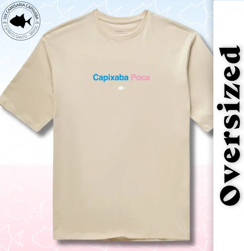 Capixaba Poca Colorido - Oversized - #28641