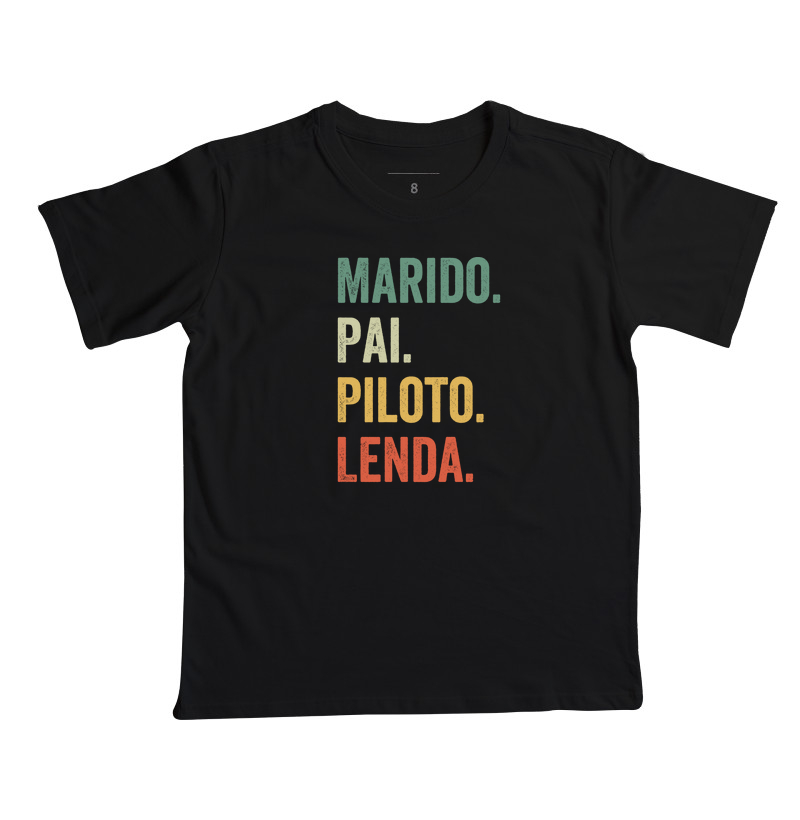 Marido. Pai. Piloto. Lenda.