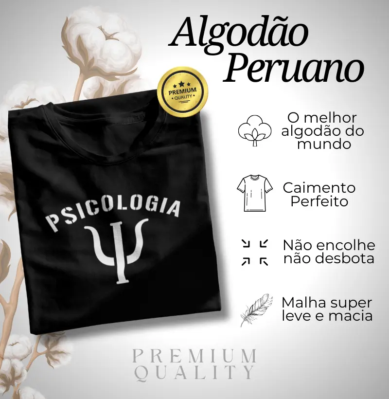 Algodão Peruano - Psicologia clássica