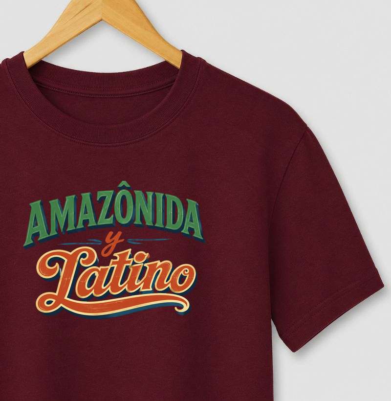 Camiseta Amazônida y Latino