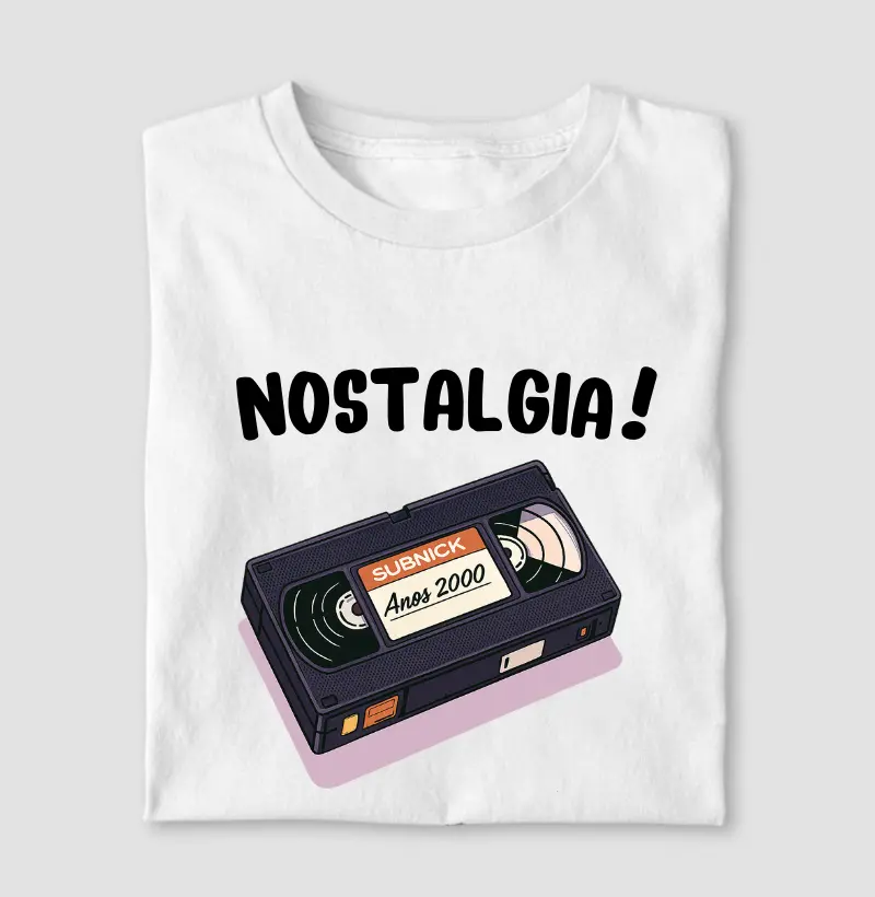 nostalgia em vhs