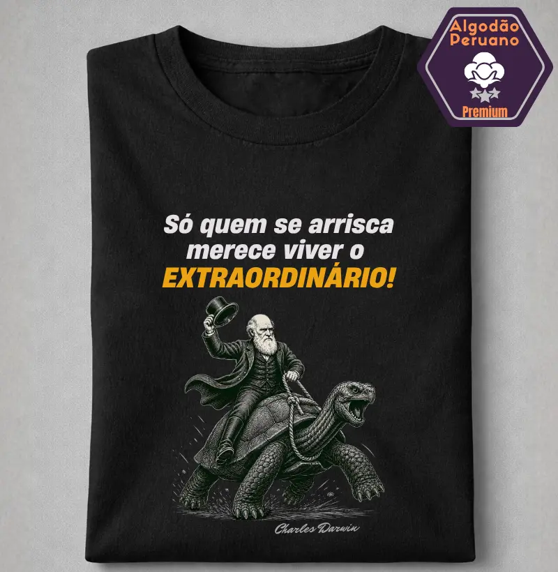 Charles Darwin vivendo o EXTRAORDINÁRIO!