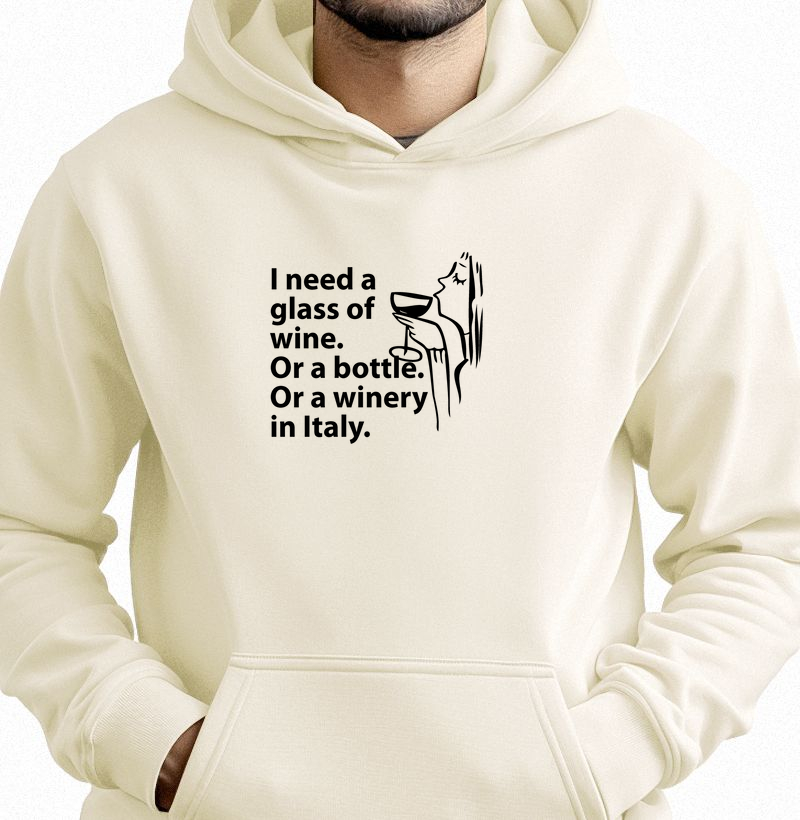 I need a glass - Ilustração