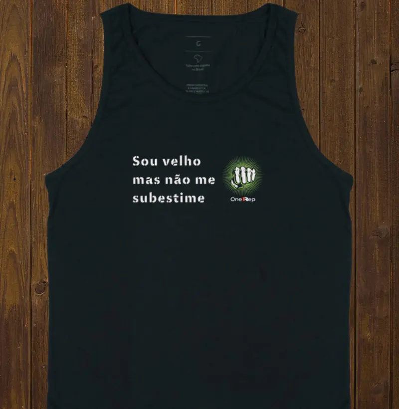 Sou velho mas não me subestime