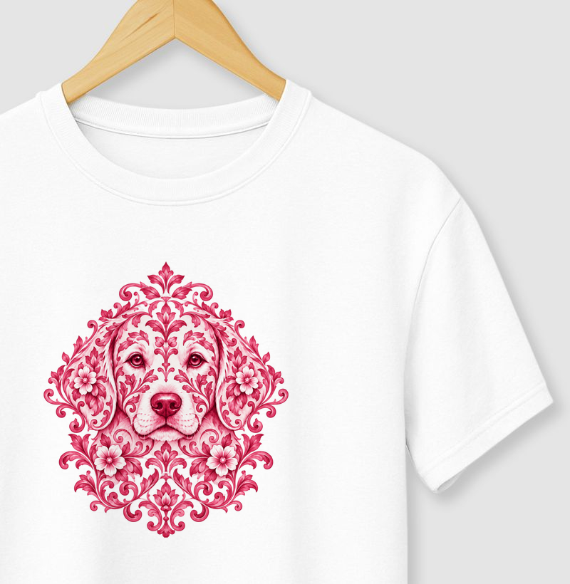Azulejo Rosa - Camiseta