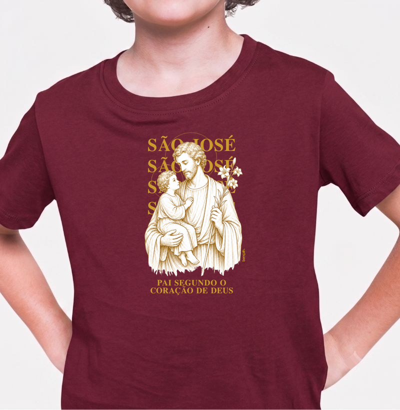 T-shirt Infantil - São José 