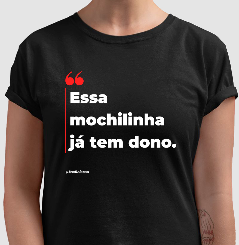 Essa mochilinha já tem dono.