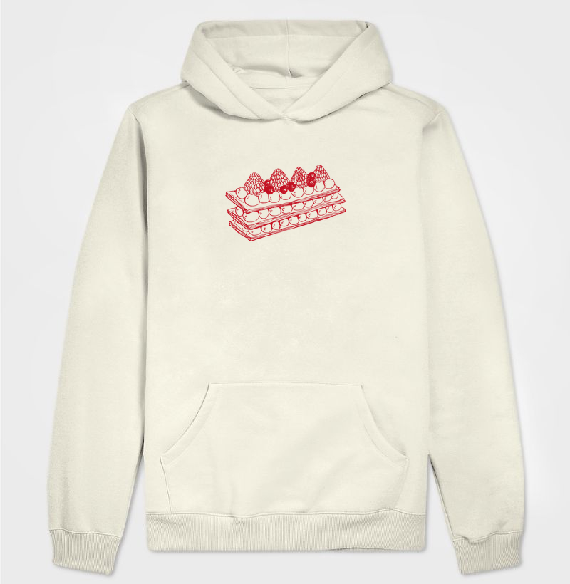 Moletom Capuz Mille Feuilles Red