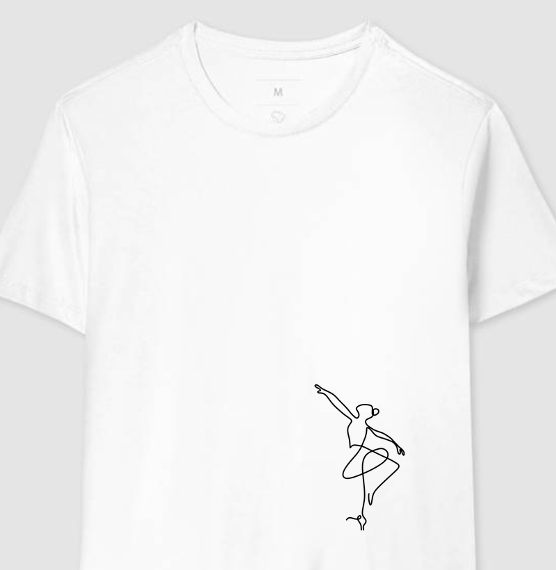 Bailarina outline - Baixa