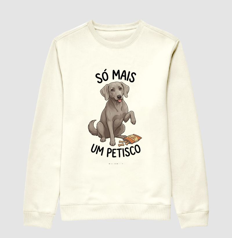 SUÉTER MOLETOM WEIMANARER PETISCO
