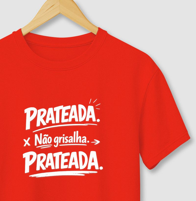 Prateada. Não grisalha. Prateada. - v2