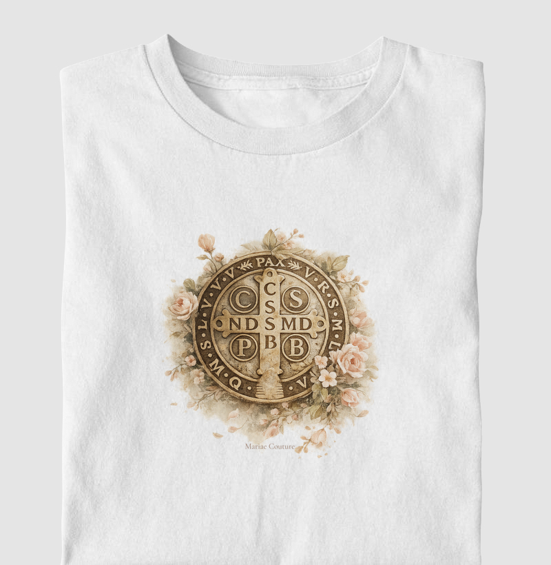 Camiseta São Bento rosas