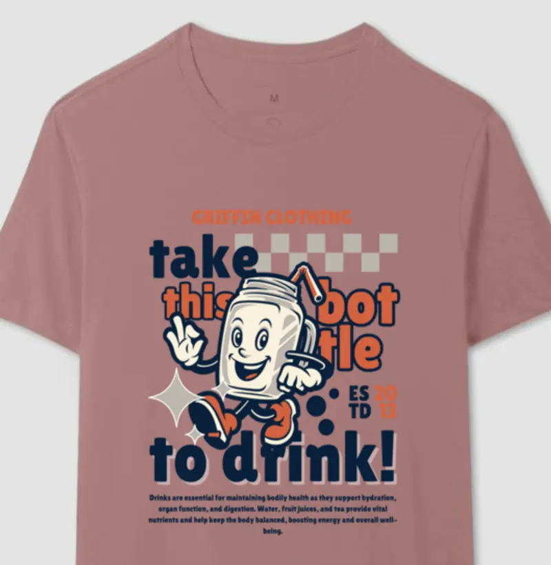 CAMISETA MASCULINA TO DRINK II