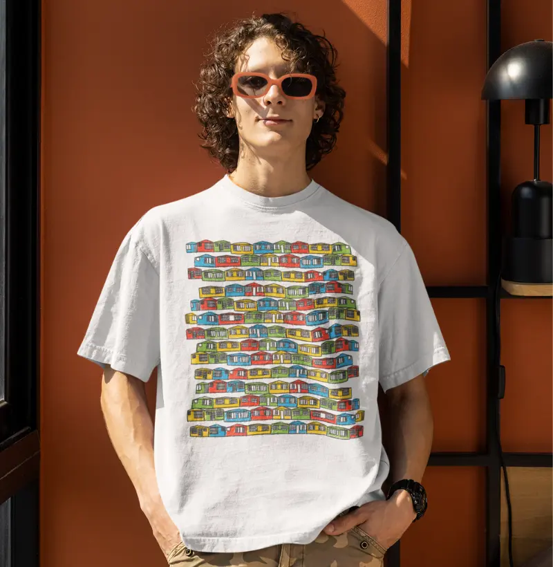 Camiseta Adulto Casinhas by Johannes Cruzué