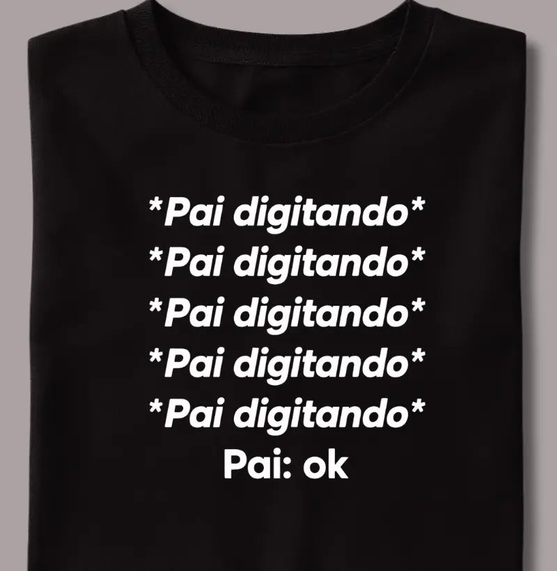 Pai Digitando