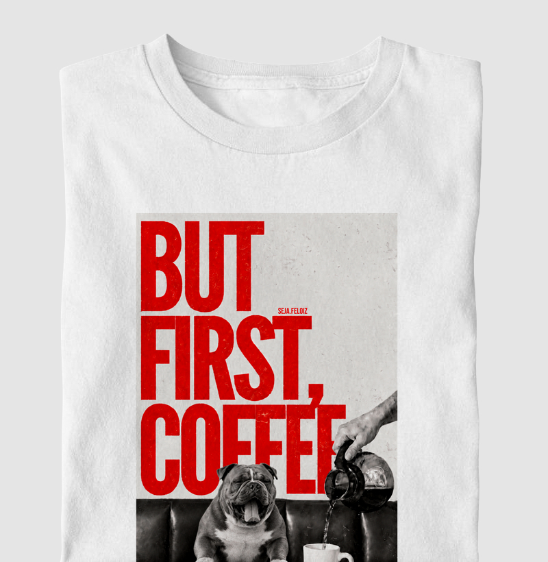 ☕🐶 But First Coffee - American Bully Pocket Edition 🐶☕