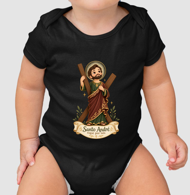 Santo André Rogai por nós - Body Infantil
