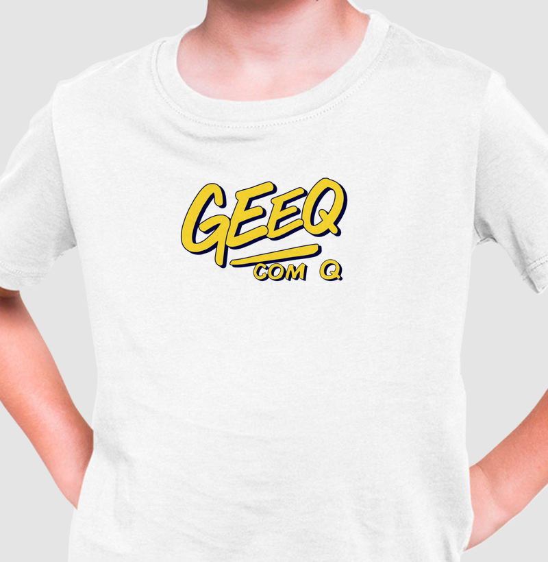 GEEQ com Q - camiseta infantil 