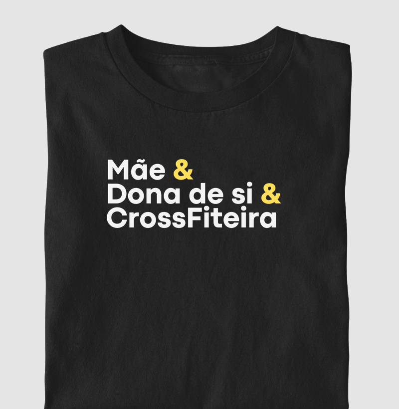 Mãe e dona de si e crossfiteira