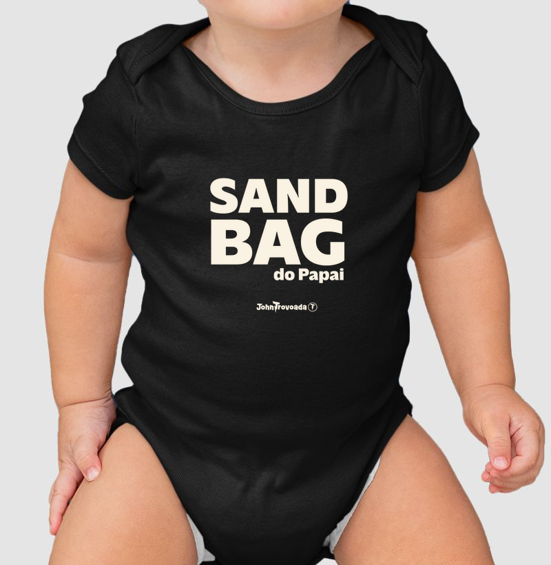Body bebê Sand Bag Papai