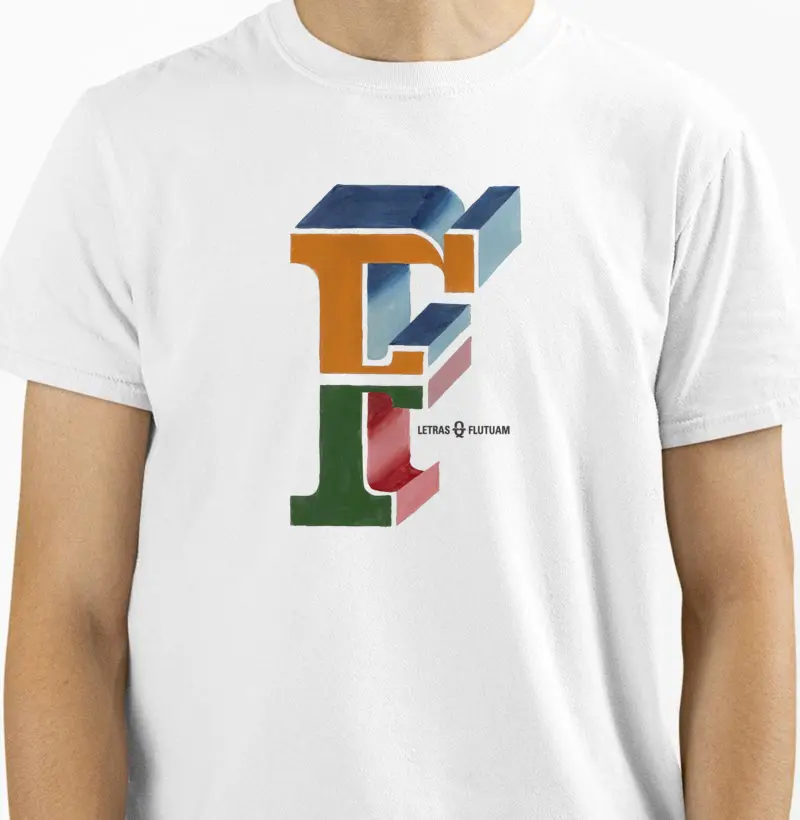 Camiseta Letra F