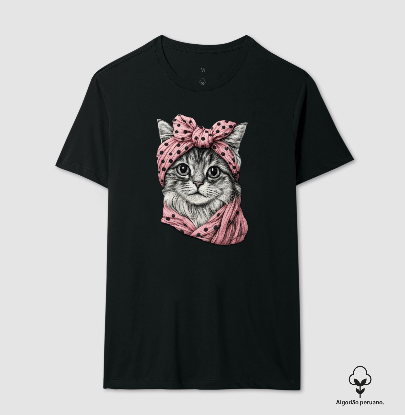 Doce e Elegante - Camiseta Algodão Peruano