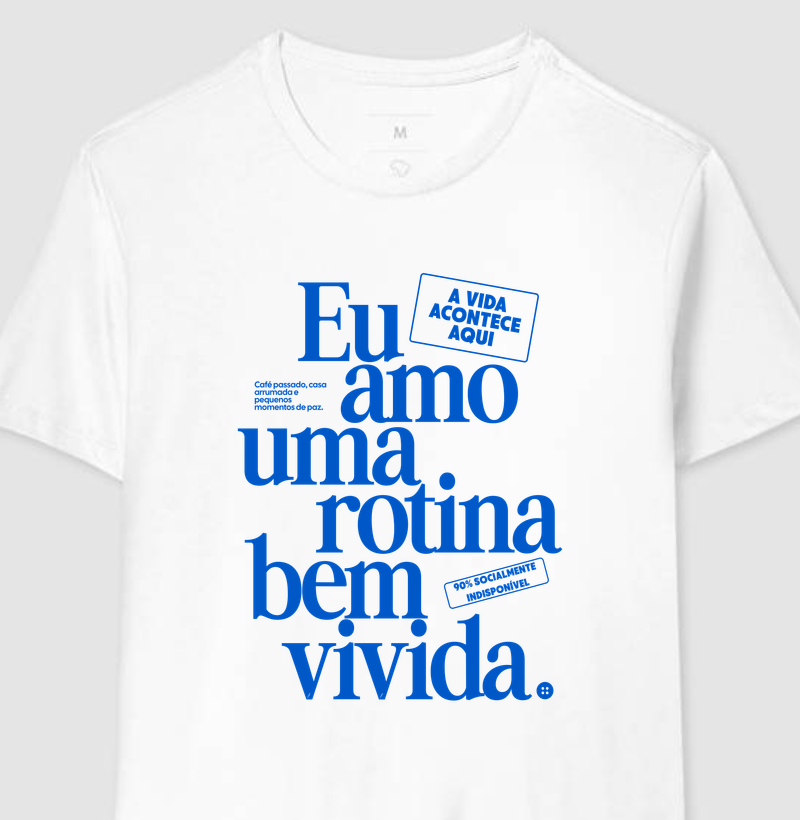 EU AMO UMA ROTINA BEM VIVIDA