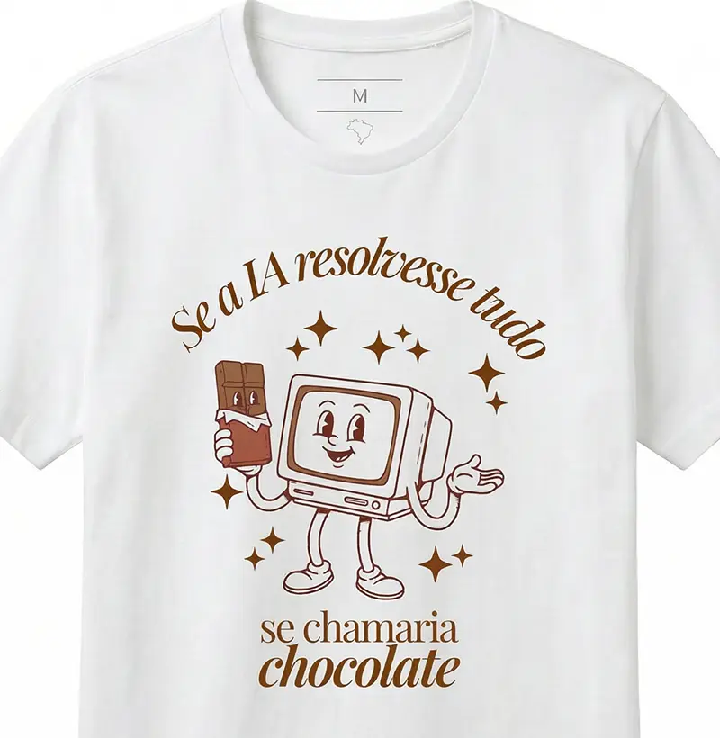 IA não é chocolate