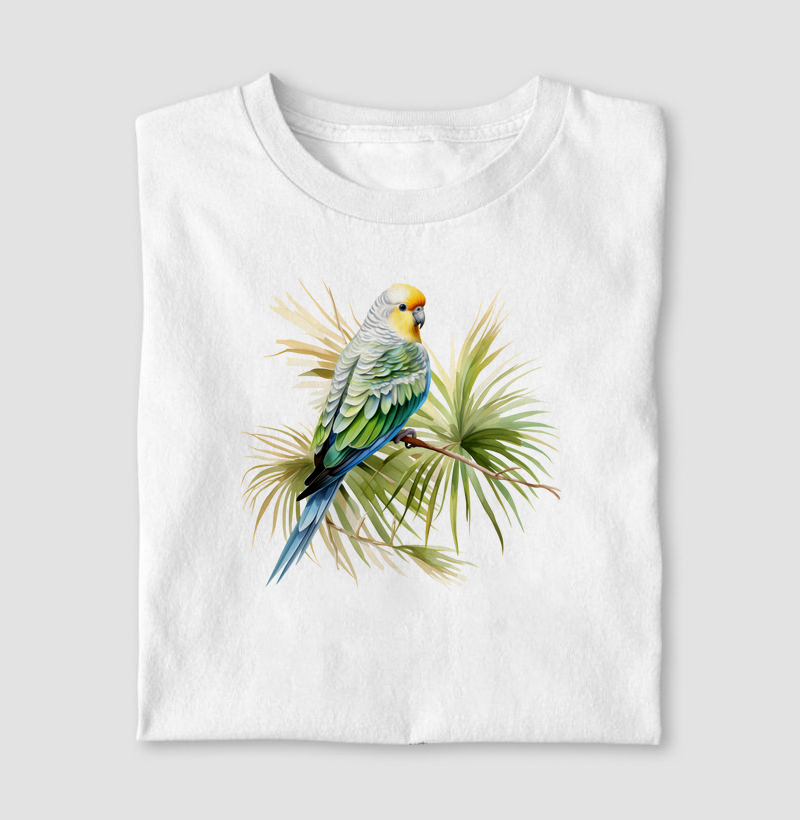 Periquito Australiano aquarela