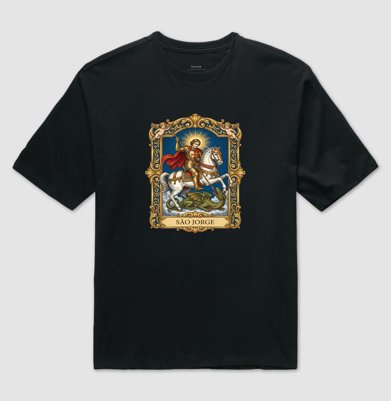 São jorge - Camiseta Oversized