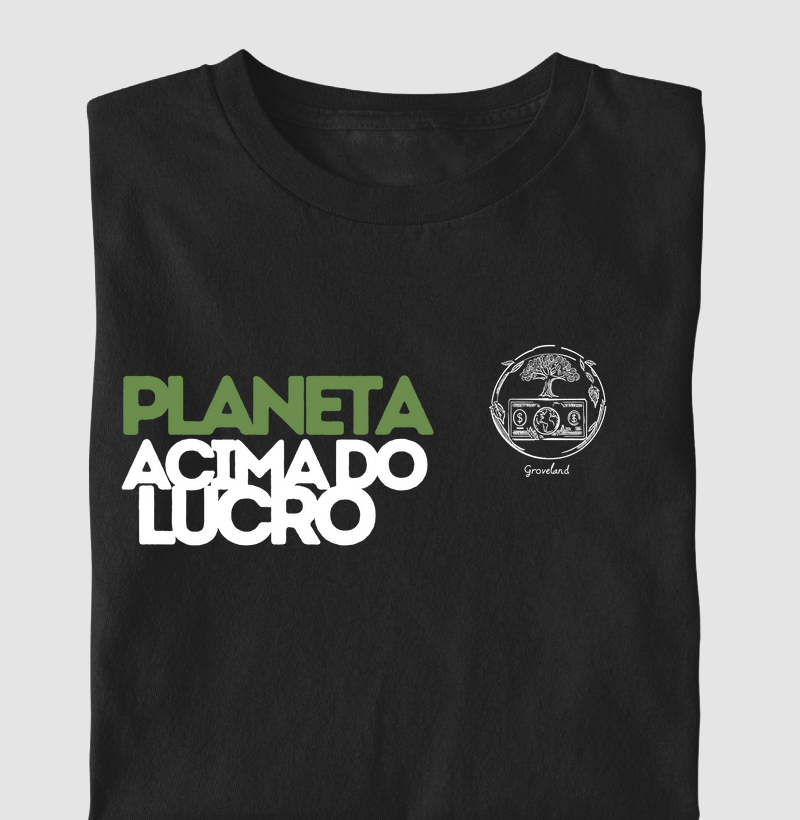 CAMISETA PLANETA ACIMA CORES