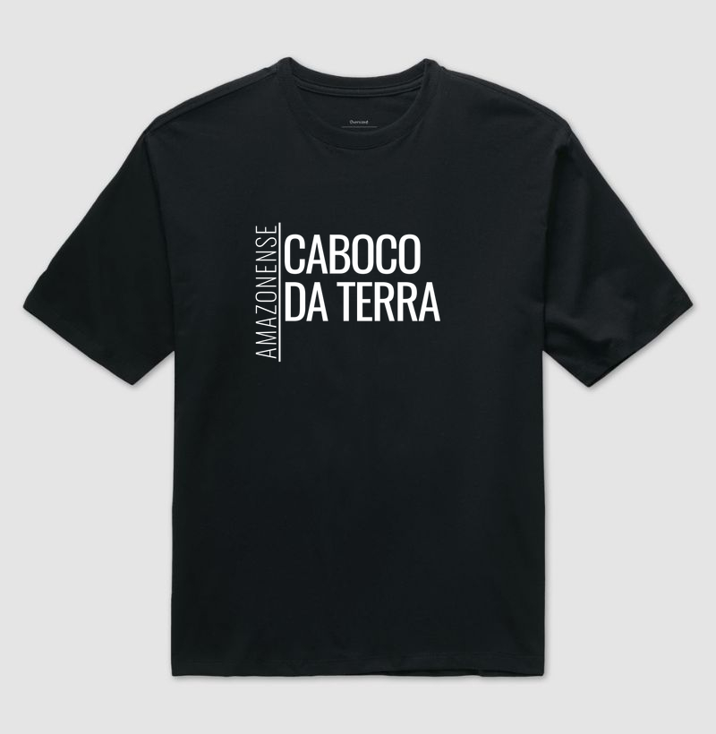 Amazonense | Caboco da Terra - Camiseta Oversized