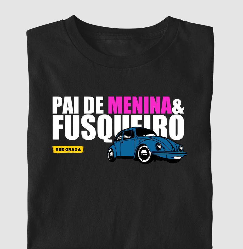 Pai de Menina e Fusqueiro Azul Escuro
