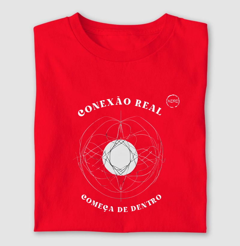 Camiseta KIRI - Conexão Real começa de Dentro - Min