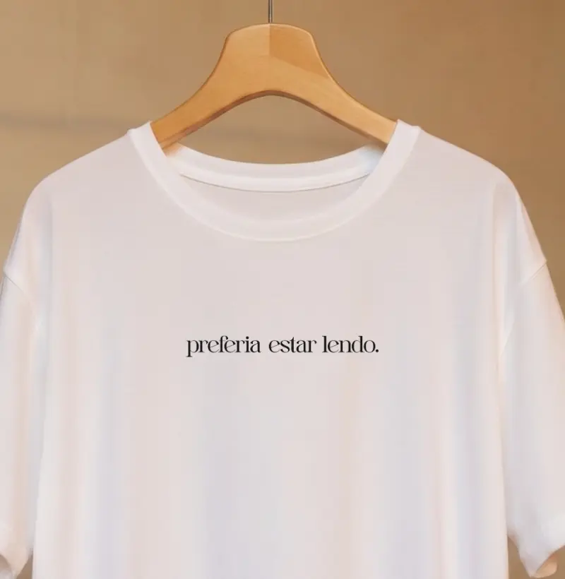 Preferia estar lendo