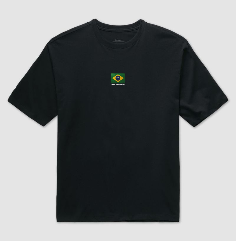 Camiseta Oversized DOM BRASILEIRO 