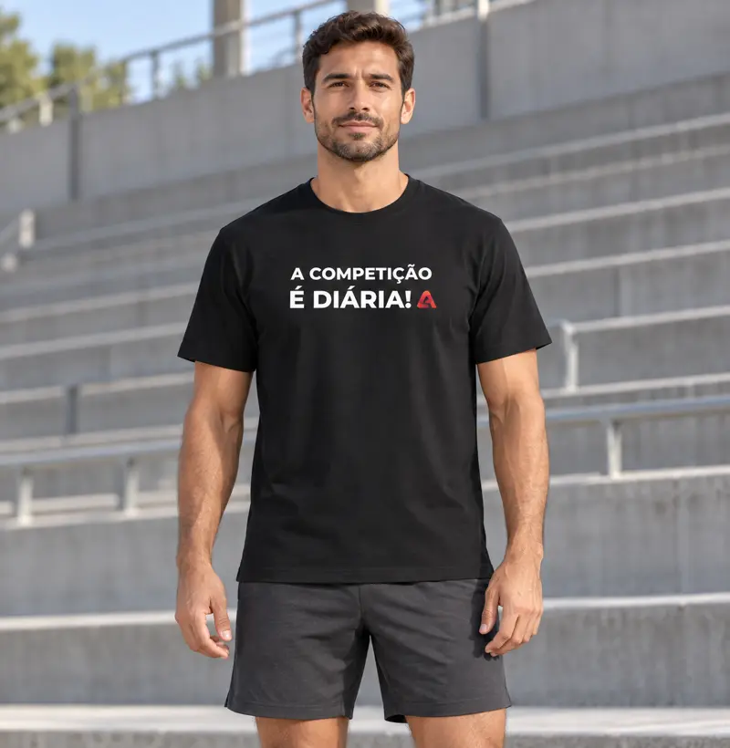 Camiseta Atleta Pro - A competição é diária