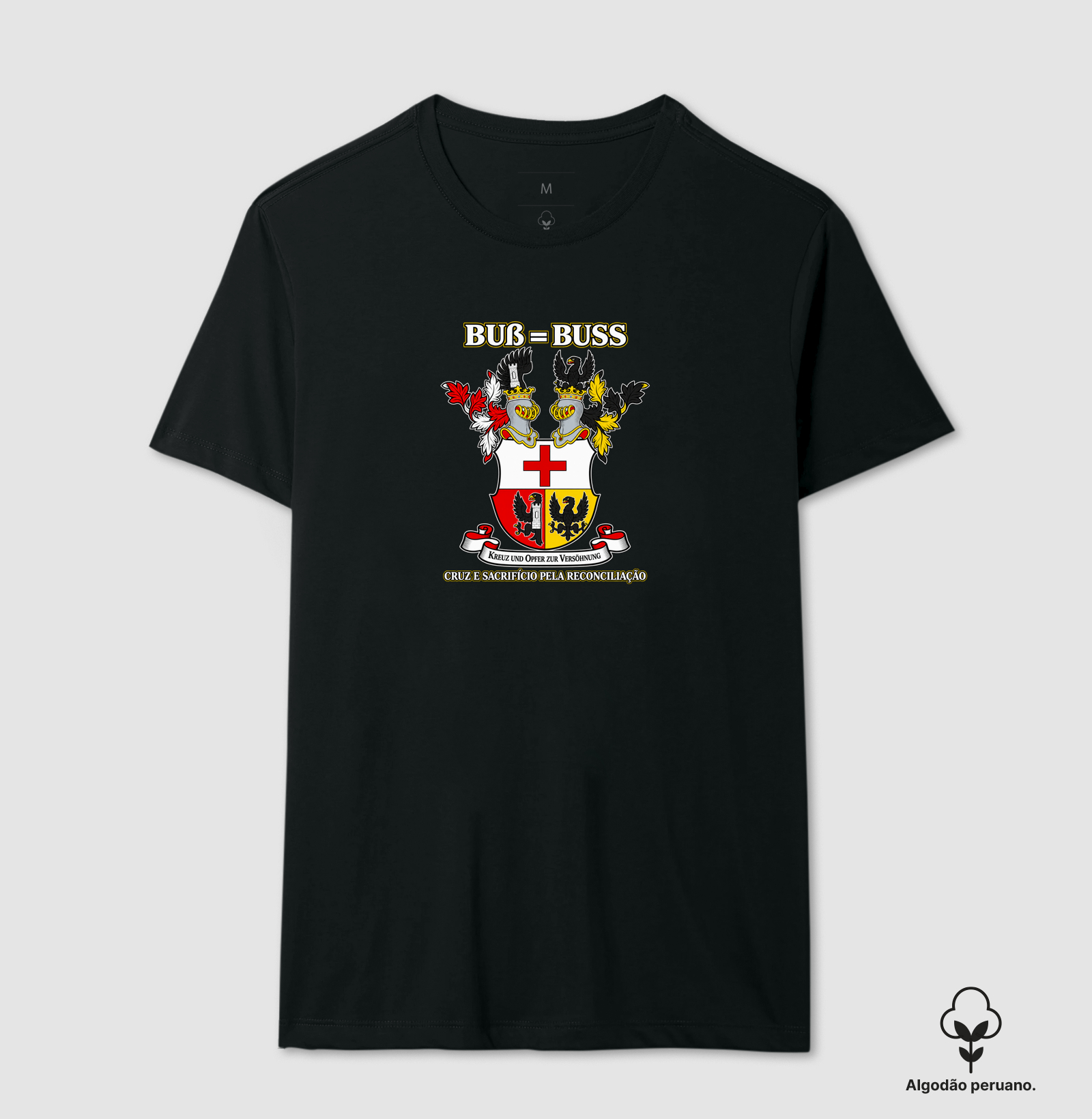 Buß = Buss - Camiseta Algodão Peruano