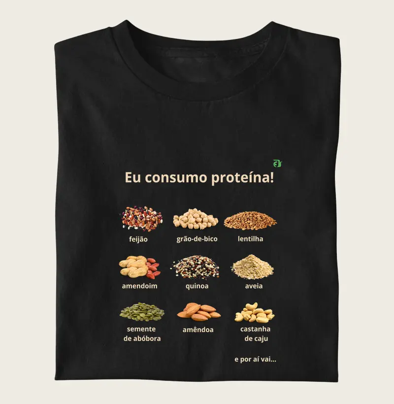 Eu consumo proteína!