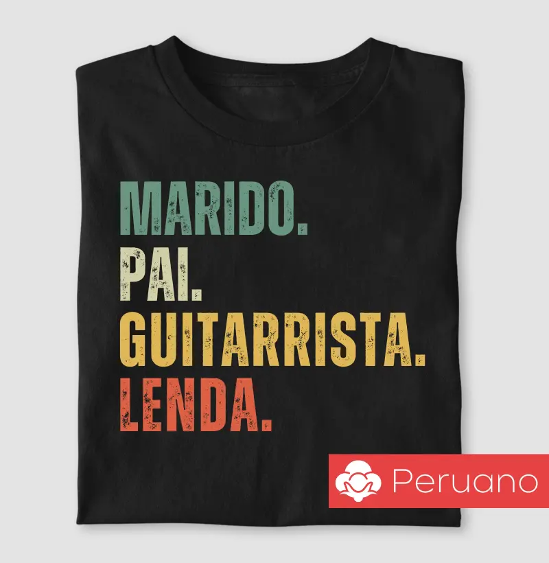 Marido. Pai. Guitarrista. Lenda.