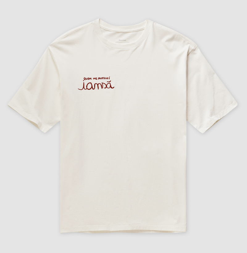 Quem me protege é Iansã - Camisa Orixá Iansã